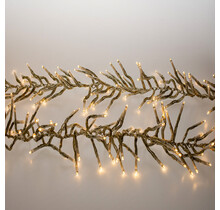 Cluster Kerstverlichting - 3000 LED - warm wit - transparant - 8 functies