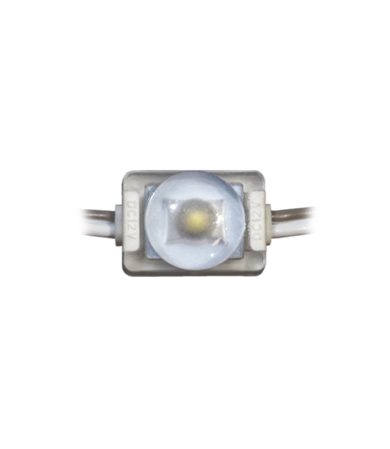 12 volt LED module 0,3 watt 6000 kelvin IP67 - MLD-MINI-1W-LENS160 - 50 stuks