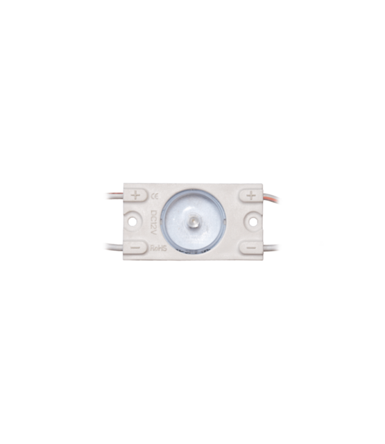 12 volt LED module 0,96 watt 6000 kelvin IP67 - MLD-FLAT-1W-LENS170 - 50 stuks