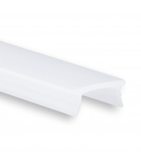 Slim LED tegelprofiel met opaal klikafdekking 29,2 mm x 10 mm - SLIMSTUC03