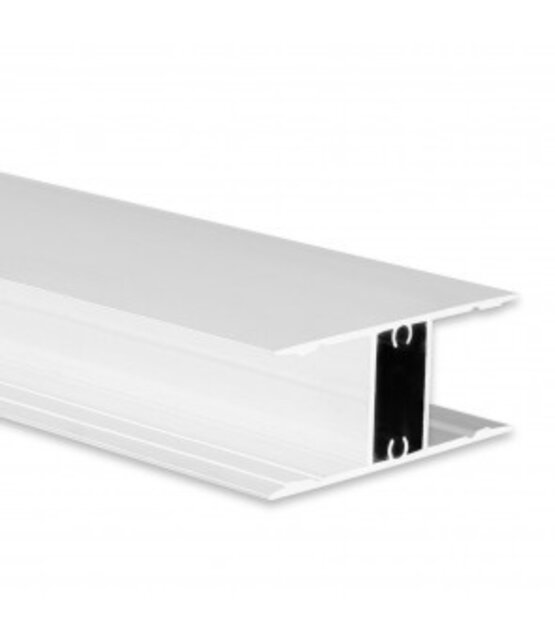 LED profiel Up Down - 2 meter met afdekking 46 mm x 18.5 mm - UpDown10Wit