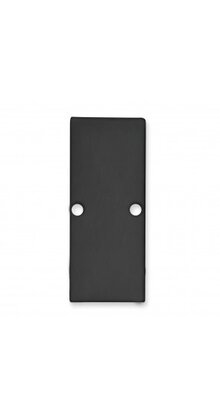 Eindkap Updown10ZWART inclusief schroeven