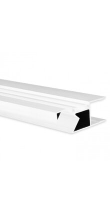 LED profiel Up Down - 2 meter met afdekking 50 mm x 18.5 mm - UpDown04Wit
