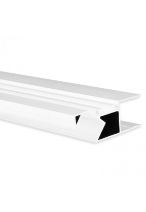 LED profiel Up Down - 2 meter met afdekking 50 mm x 18.5 mm - UpDown04Wit