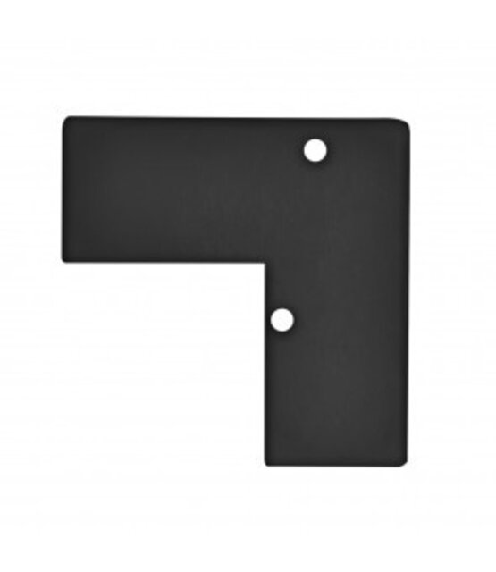 Eindkap updown05zwart inclusief schroef