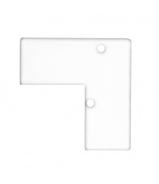 Eindkap updown05wit inclusief schroef