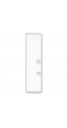 Eindkap inclusief schroef voor LED profiel F6WIT