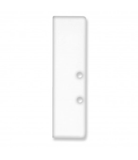 Eindkap inclusief schroef voor LED profiel F6WIT