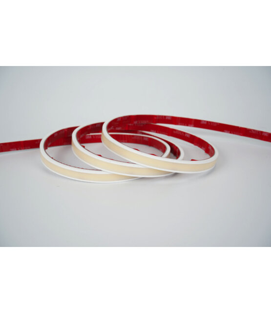 Waterdichte COB LED strip warm wit 9W 1020LM 480LED p/m 24VDC IP68 3000K - 5 meter