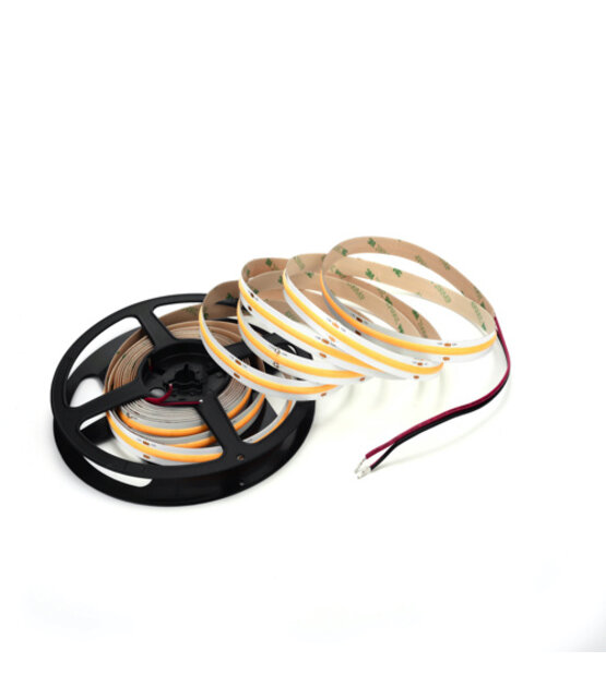 COB LED strip 24 volt 6000k koud wit 10W 1200LM 480LED p/m IP20