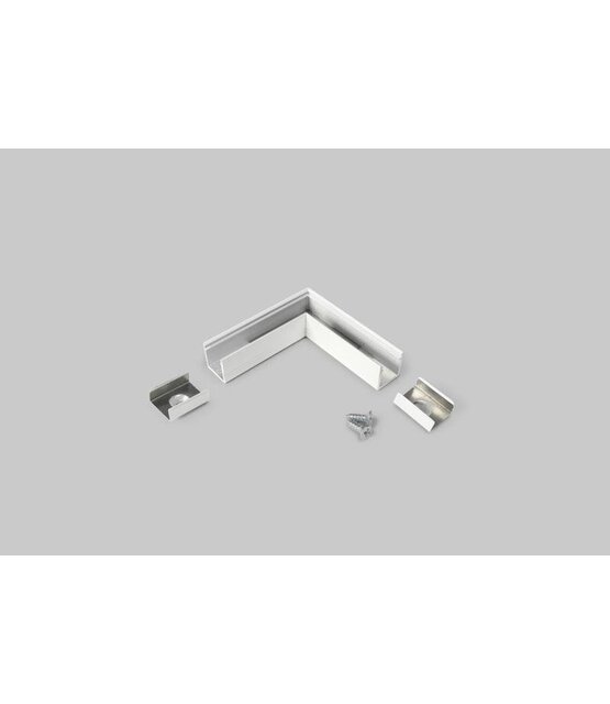 LED profiel hoekstuk wit t.b.v. LED profiel SLIM200WIT