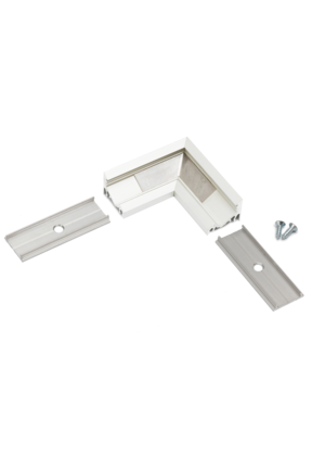 LED profiel hoekstuk wit t.b.v. LED profiel C21WIT