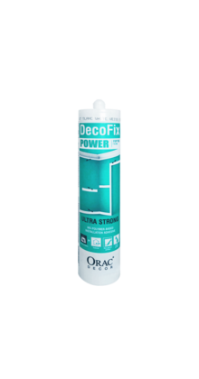 LED sierlijst montage lijm - Orac DecoFix Hydro Power lijm FDP700 290 ml.