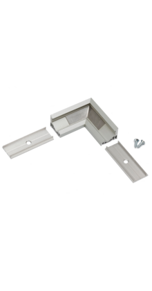 LED profiel hoekstuk aluminium t.b.v. LED profiel C14ALU