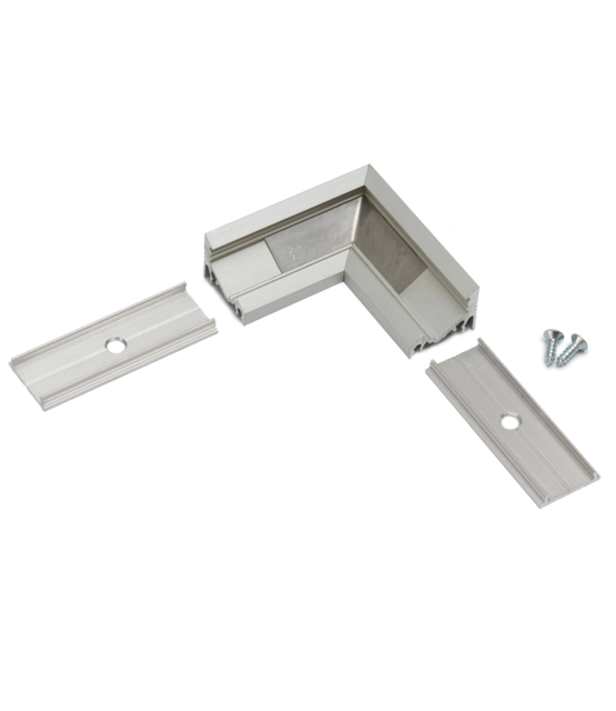 LED profiel hoekstuk aluminium t.b.v. LED profiel C14ALU