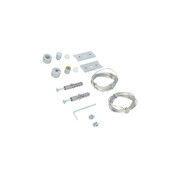 Ophangsysteem voor buigbaar LED profiel F12ALU - Aluminium