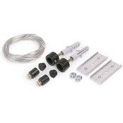 Ophangsysteem voor buigbaar LED profiel F12ZWART - Zwart