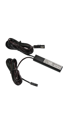 Infrarood LED kast schakelaar voor enkel kleurige LED strips - WUN-SO1-IR Zwart