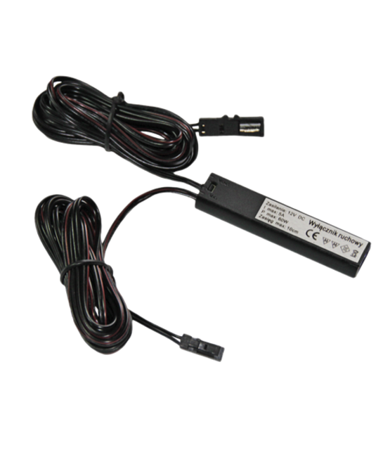 Infrarood LED kast schakelaar voor enkel kleurige LED strips - WUN-SO1-IR Zwart