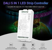 Dimbare LED controller 5 in 1 LED strip controller - Miboxer LS2