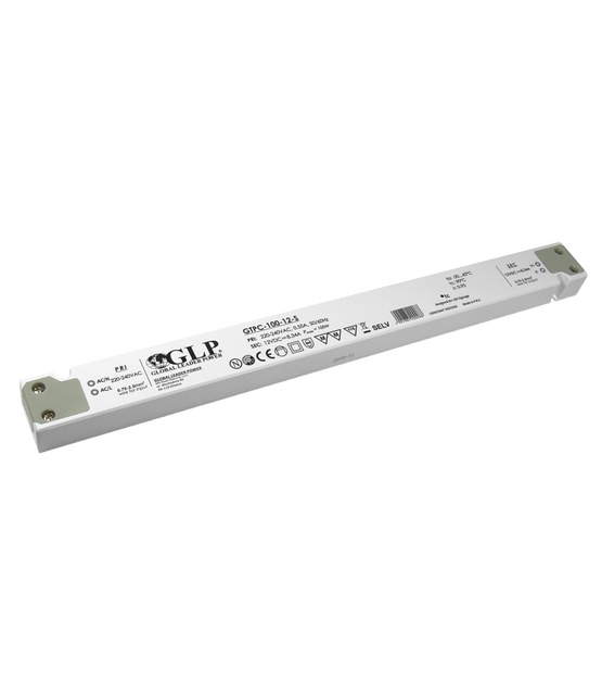 SLIM LED voeding 200 watt 12 volt 15 Ampère - IP20 - compact FTPC200V12-S