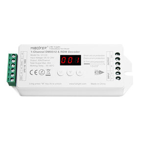 DMX Controller 512 1-Kanaal 12-24V MiBOXER D1-CX