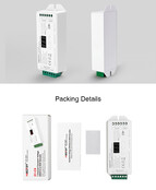 DMX Controller 512 2-Kanaal 12-24V MiBOXER D2-CX