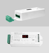 MiBOXER D3-CX 3-kanaals DMX512- en RDM-decoder voor RGB-ledstrips, DC12~24V, 6A per kanaal