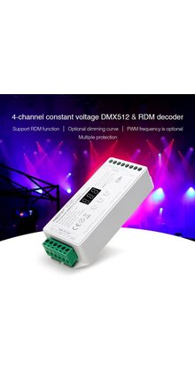 DMX Controller 512 4-Kanaal 12-24V MiBOXER D1-CX