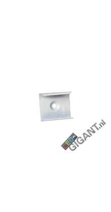 Montageklem t.b.v. LED profiel 08WIT - Montageklem wit