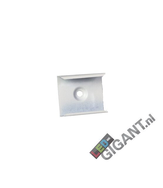 Montageklem t.b.v. LED profiel 08WIT - Montageklem wit