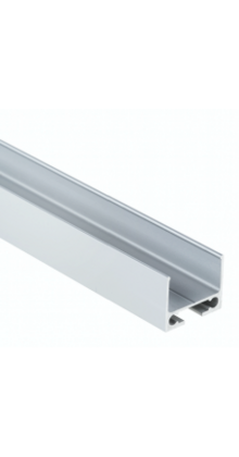 Kabelgoot / onderprofiel / Ophangprofiel voor LED profiel XL06ALU - 2 meter - MONTAGEPROFIEL