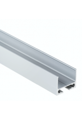 Kabelgoot / onderprofiel / Ophangprofiel voor LED profiel XL06ALU - 2 meter - MONTAGEPROFIEL