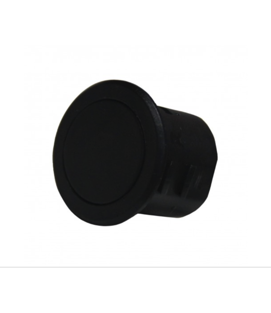 Zwarte Inbouw LED touch dimmer voor enkel kleurige LED strips - WDS5 ZWART