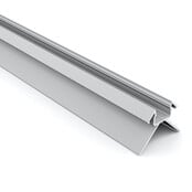 LED gips hoekprofiel met afdekking 2 meter 36,6 mm x 36,6 mm GIPS24 BUITENHOEK