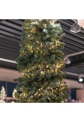 Cluster Kerstverlichting warm wit 1250 LED 25 meter met 8 functies en timer functie – IP44 voor binnen en buiten – LUKSUS