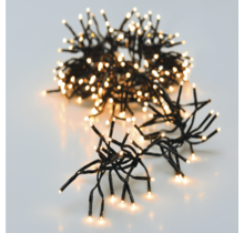 Cluster kerstverlichting warm wit 768 LED 5,5 meter - 8 functies timer & dim functie – IP44 voor binnen en buiten LUKSUS