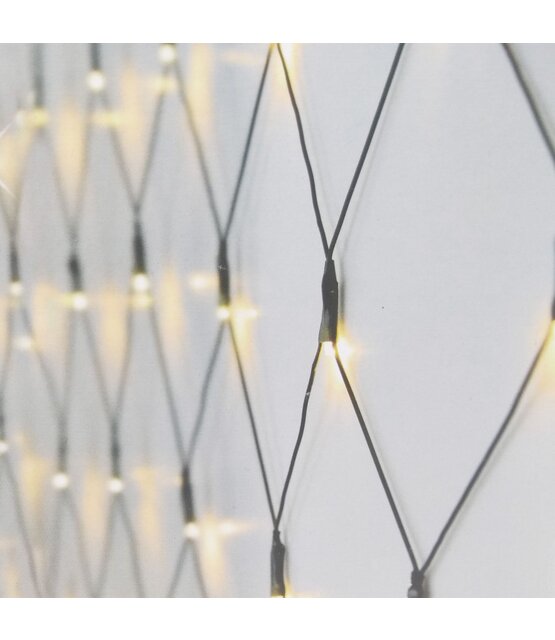 12 meter net kerstverlichting extra warm wit 960 LEDs – BASIC