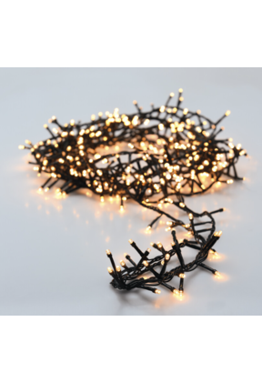 48 meter Cluster kerstverlichting extra warm wit 1600 LED clusterverlichting – BASIC