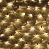 16 meter net kerstverlichting extra warm wit 1280 LEDs – BASIC