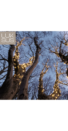 Boomverlichting warm wit 20 meter waterdicht - 200 LED PRO - LUKSUS