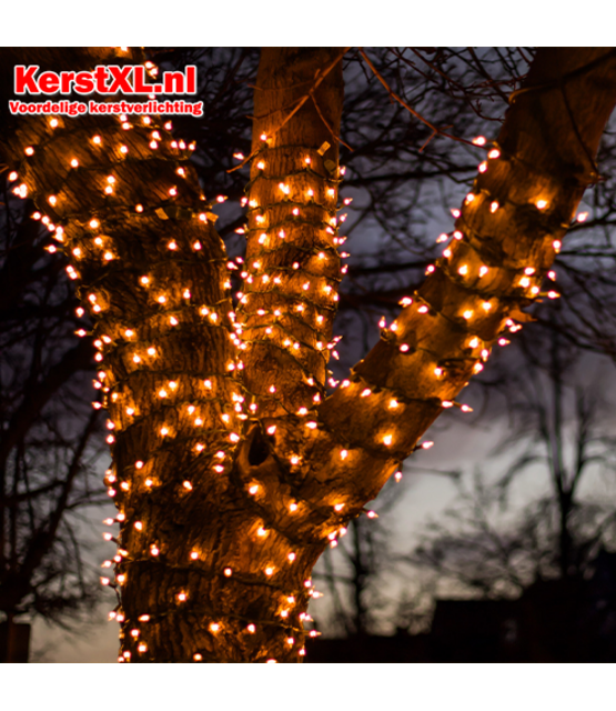 Boomverlichting warm wit 120 meter waterdicht 1200 LED - PRO - LUKSUS