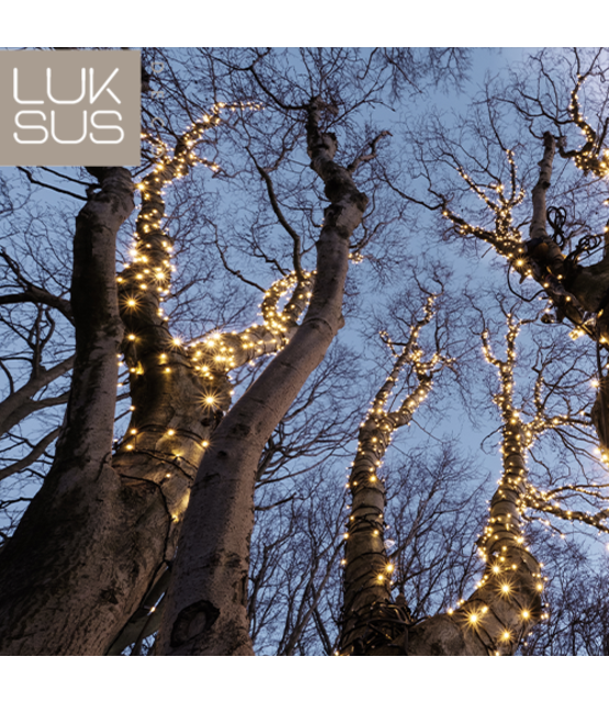 Boomverlichting warm wit 200 meter waterdicht 2000 LED - PRO - LUKSUS