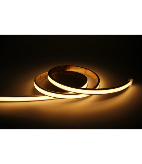 Complete COB LED strip set extra warm wit 2700K 10W 1020LM 480LED p/m IP20 - 5 meter