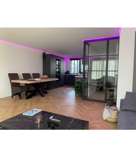 Complete COB LED strip set RGBWW 19W 1180LM 784LED p/m 24VDC IP20 - 5 meter