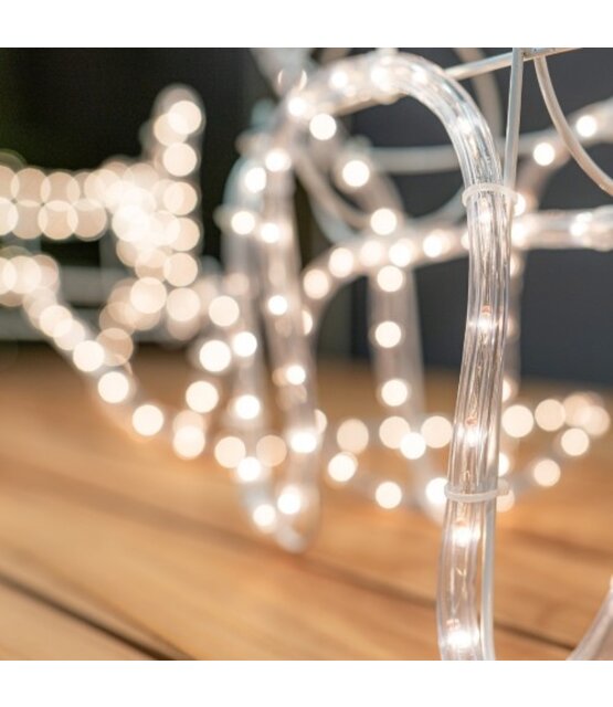 Arrenslee met rendier 2 delige set 120cm voor buiten! 324 LED - M