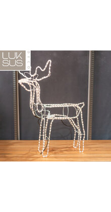 Rendier LED lichtslang 300 led lampjes 63 cm LUKSUS - L