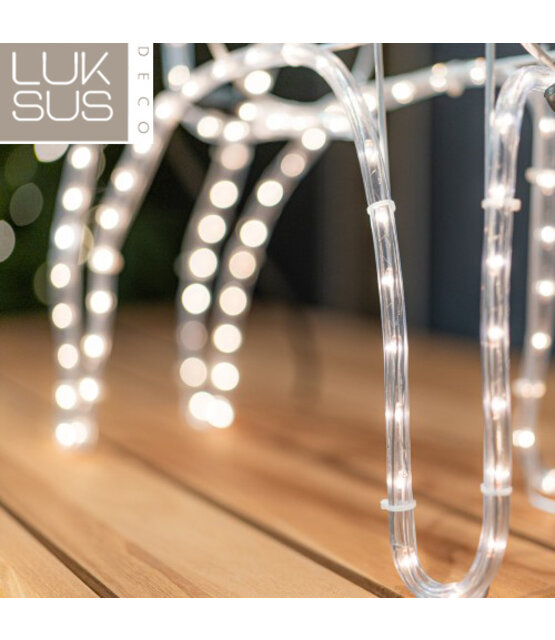 Rendier LED lichtslang 300 led lampjes 63 cm LUKSUS - L