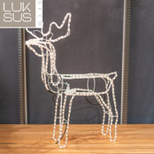 Rendier LED lichtslang 300 led lampjes 63 cm LUKSUS - L