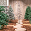 Luksus LED kerstboom figuur 280 LED warm wit 150cm hoog